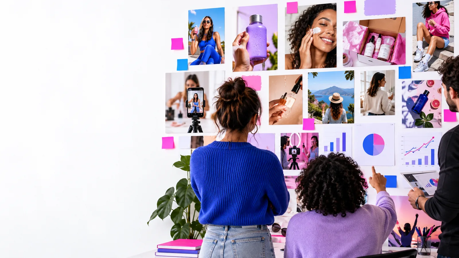 Creator campaign workspace illustration